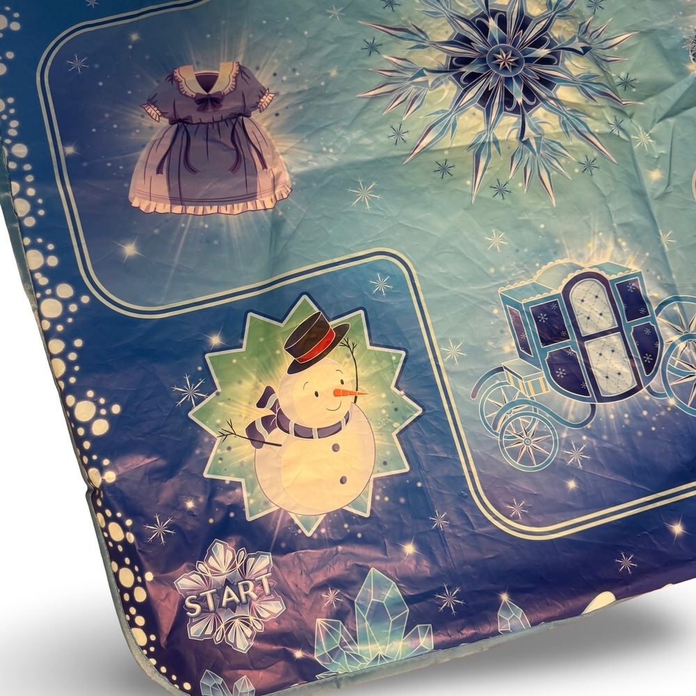 Little Girl Dance Mat Frozen Theme Electronic Dance Pad 5 Game Modes Wireless - Picture 3 of 6